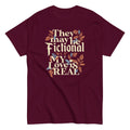They May Be Fictional But My Love Is Real Men's Classic Tee Hoodie, Sweatshirt | CoreVibeTees.com (Image 1)
