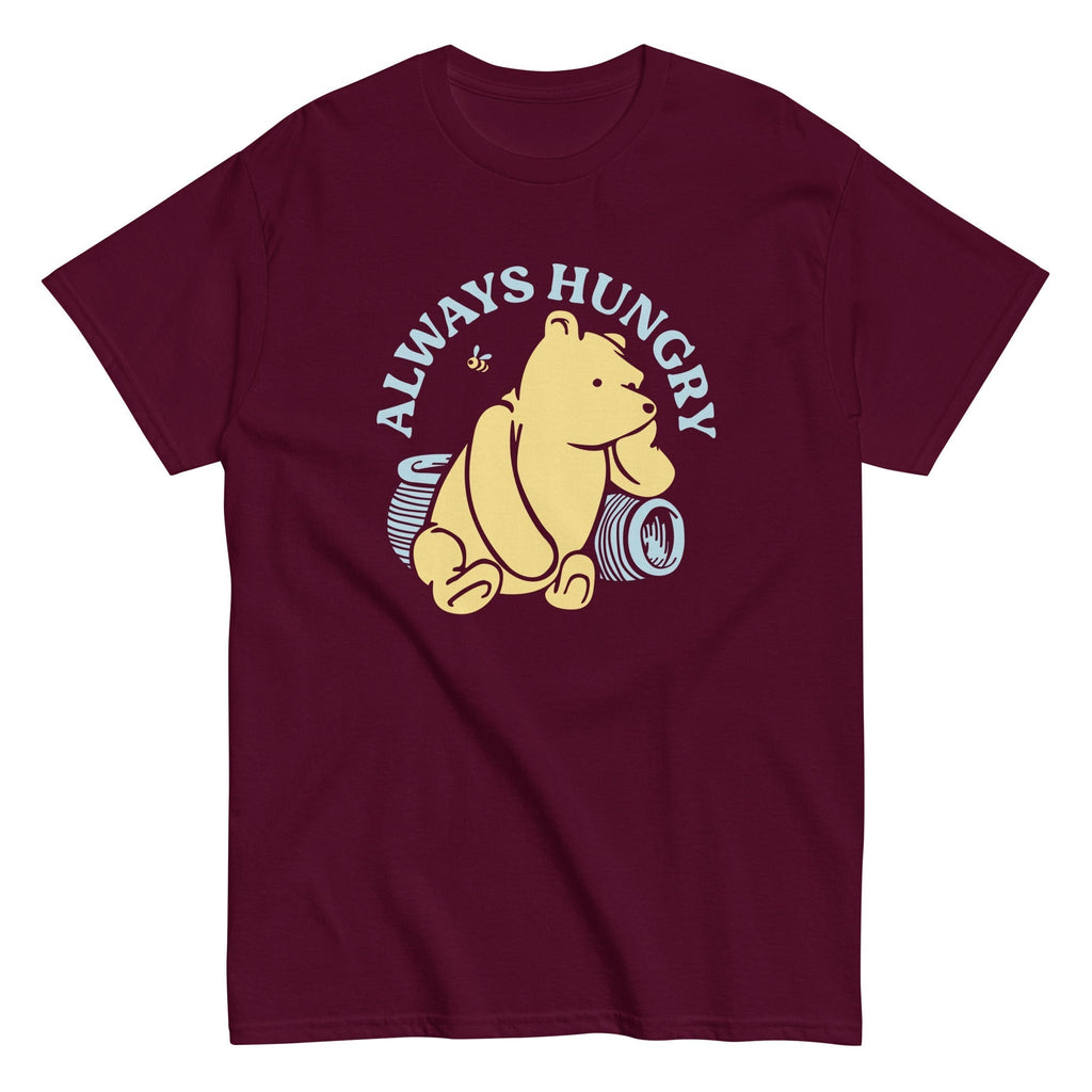 Always Hungry Men's Classic Tee Hoodie, Sweatshirt | CoreVibeTees.com (Image 1)