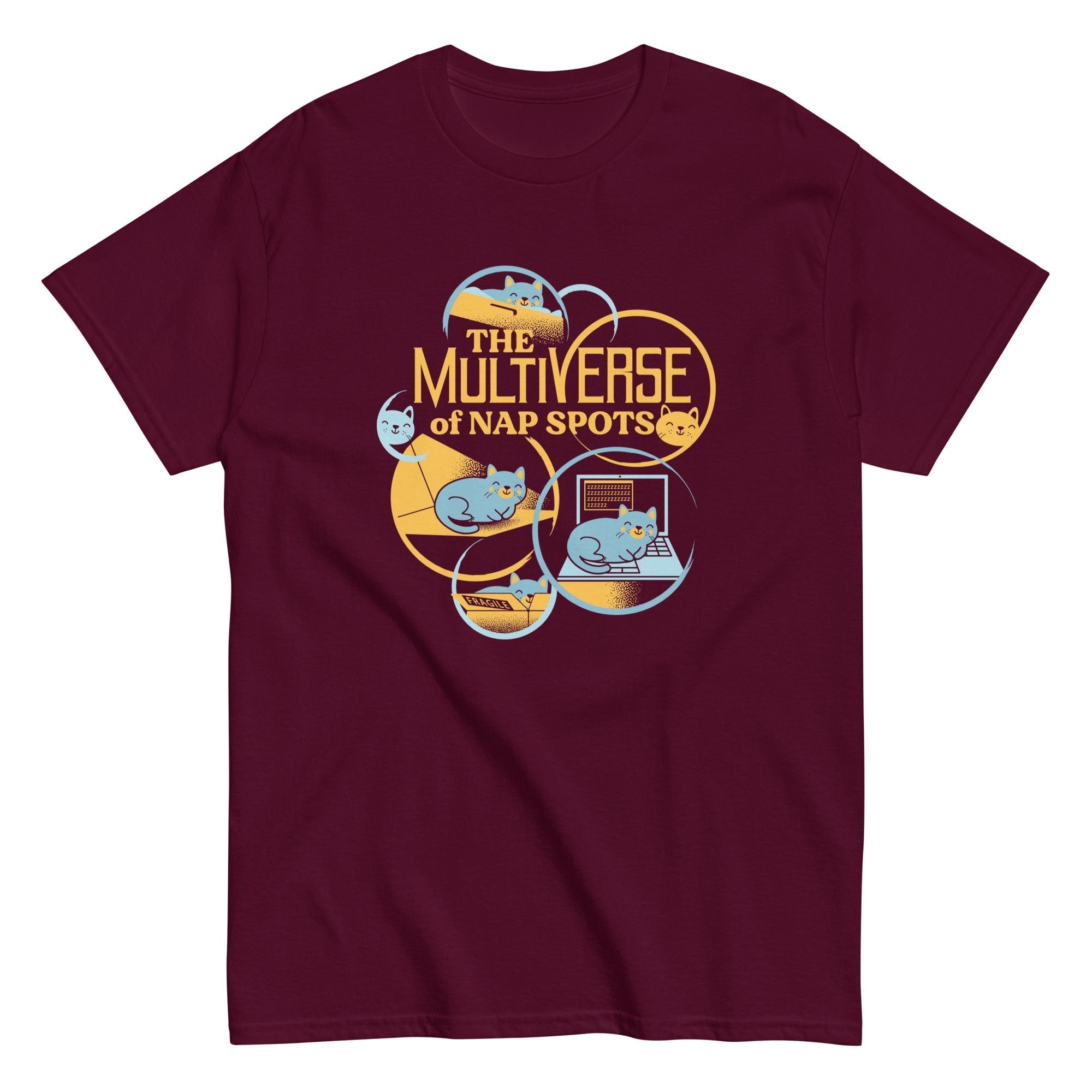 The Multiverse Of Nap Spots Men's Classic Tee Hoodie, Sweatshirt | CoreVibeTees.com (Image 2)