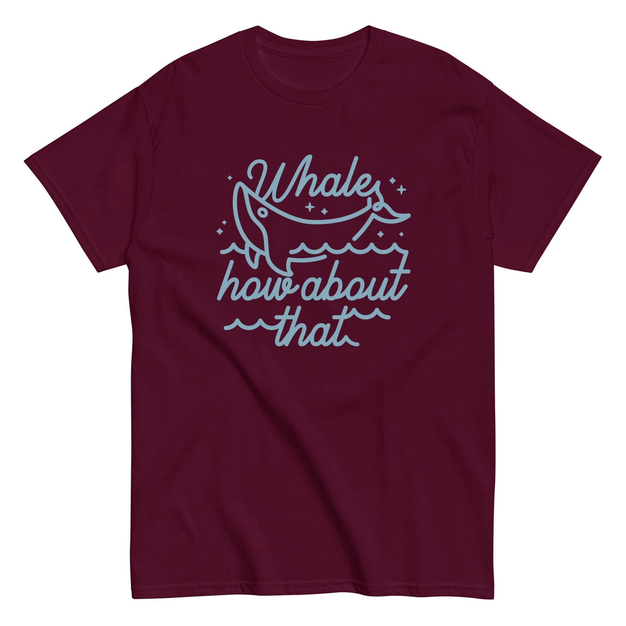 Whale How About That Men's Classic Tee Hoodie, Sweatshirt | CoreVibeTees.com (Image 2)