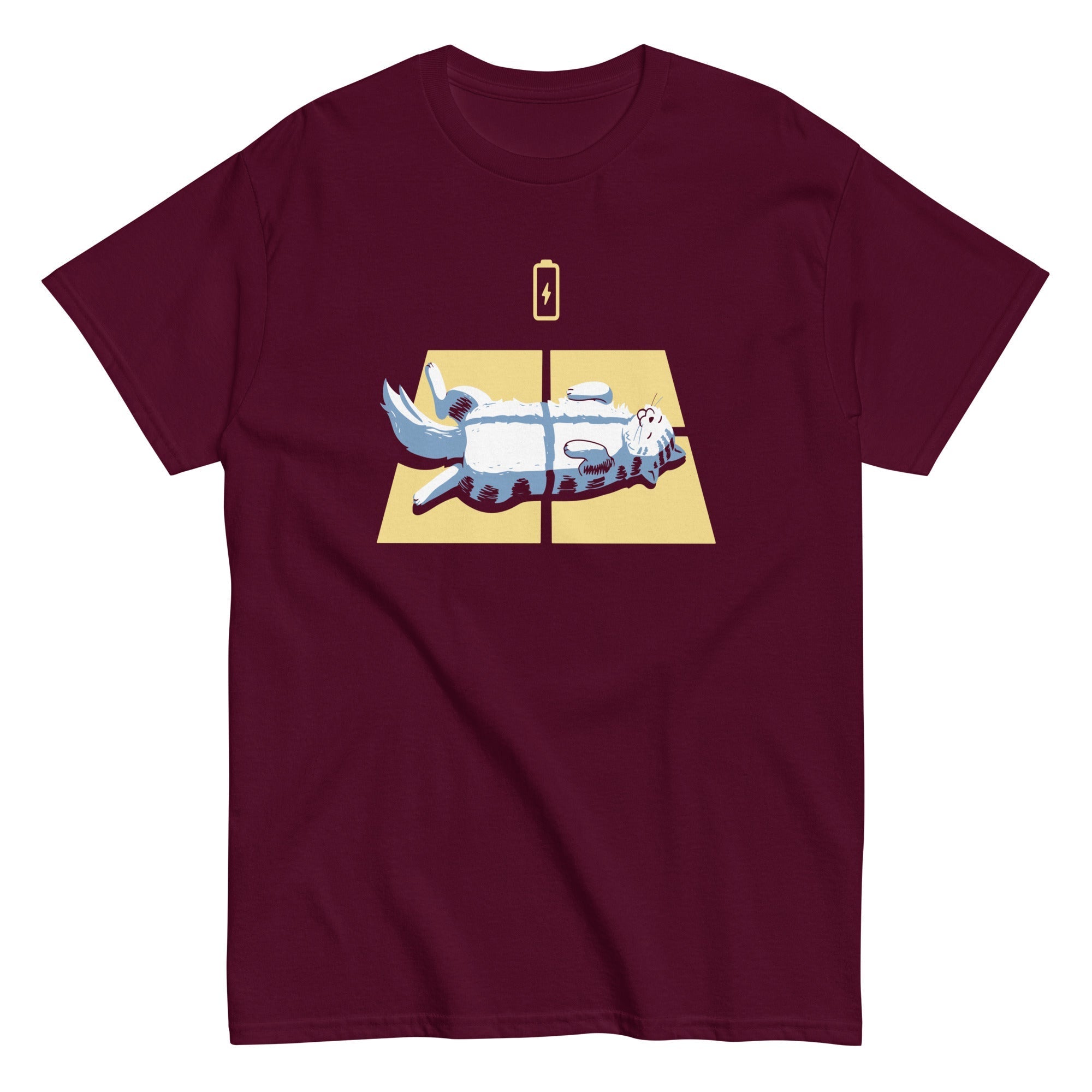 Solar Charging Men's Classic Tee Hoodie, Sweatshirt | CoreVibeTees.com (Image 2)