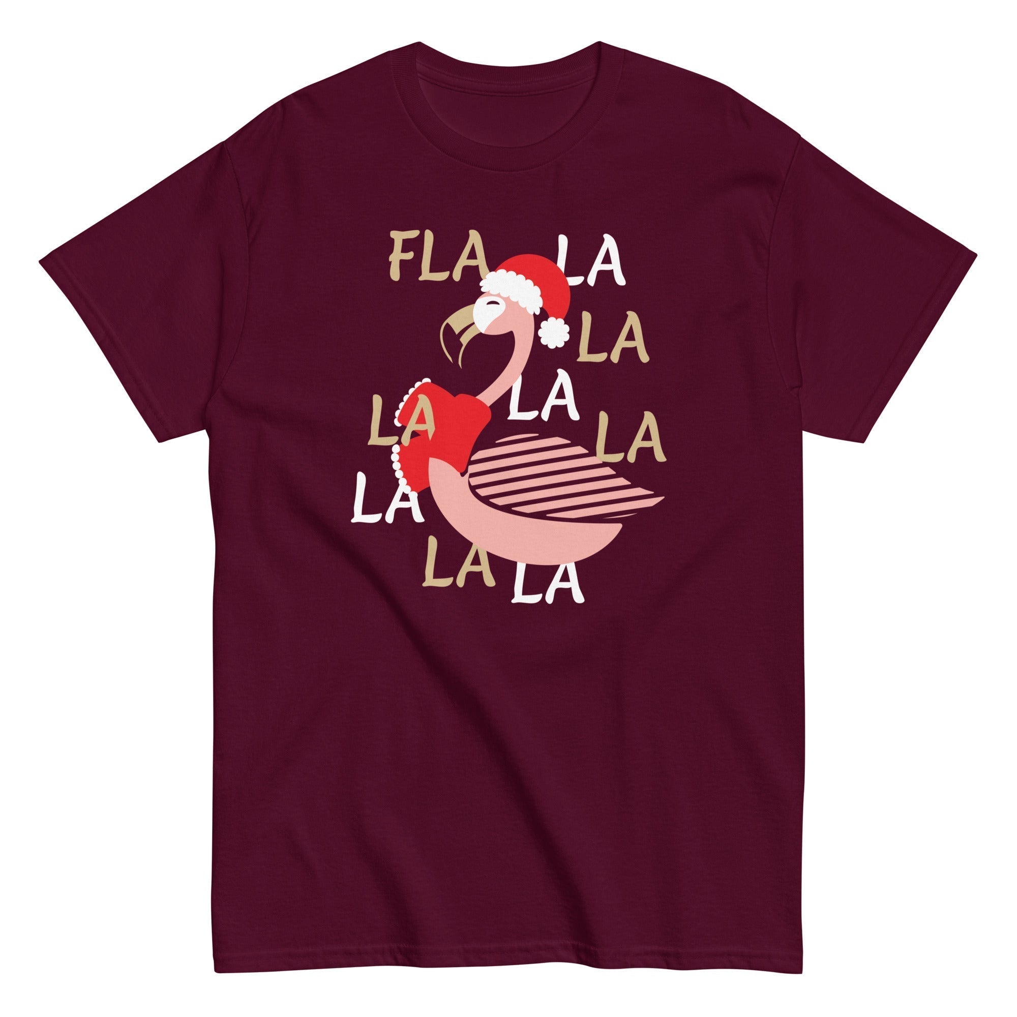 Fla La La Lamingo Men's Classic Tee Hoodie, Sweatshirt | CoreVibeTees.com (Image 3)