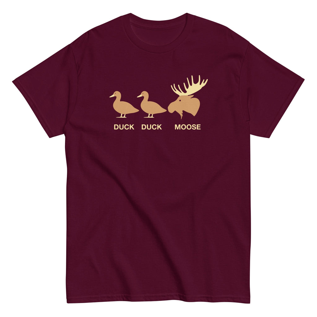 Duck Duck Moose Men's Classic Tee Hoodie, Sweatshirt | CoreVibeTees.com (Image 2)