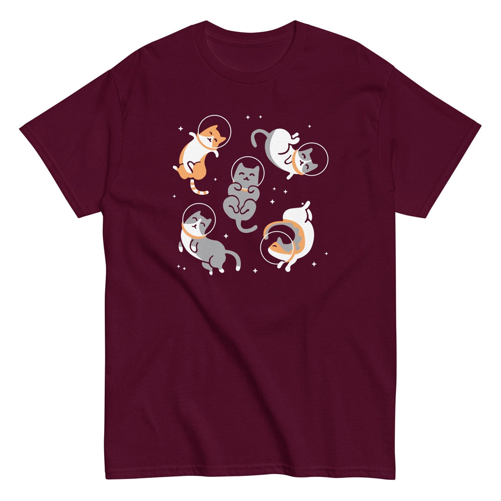 Cats In Space Men's Classic Tee Hoodie, Sweatshirt | CoreVibeTees.com (Image 2)