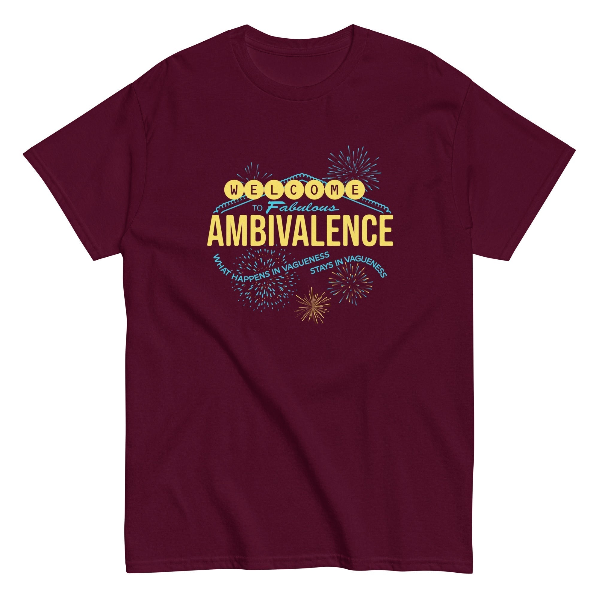 Welcome To Fabulous Ambivalence Men's Classic Tee Hoodie, Sweatshirt | CoreVibeTees.com (Image 2)