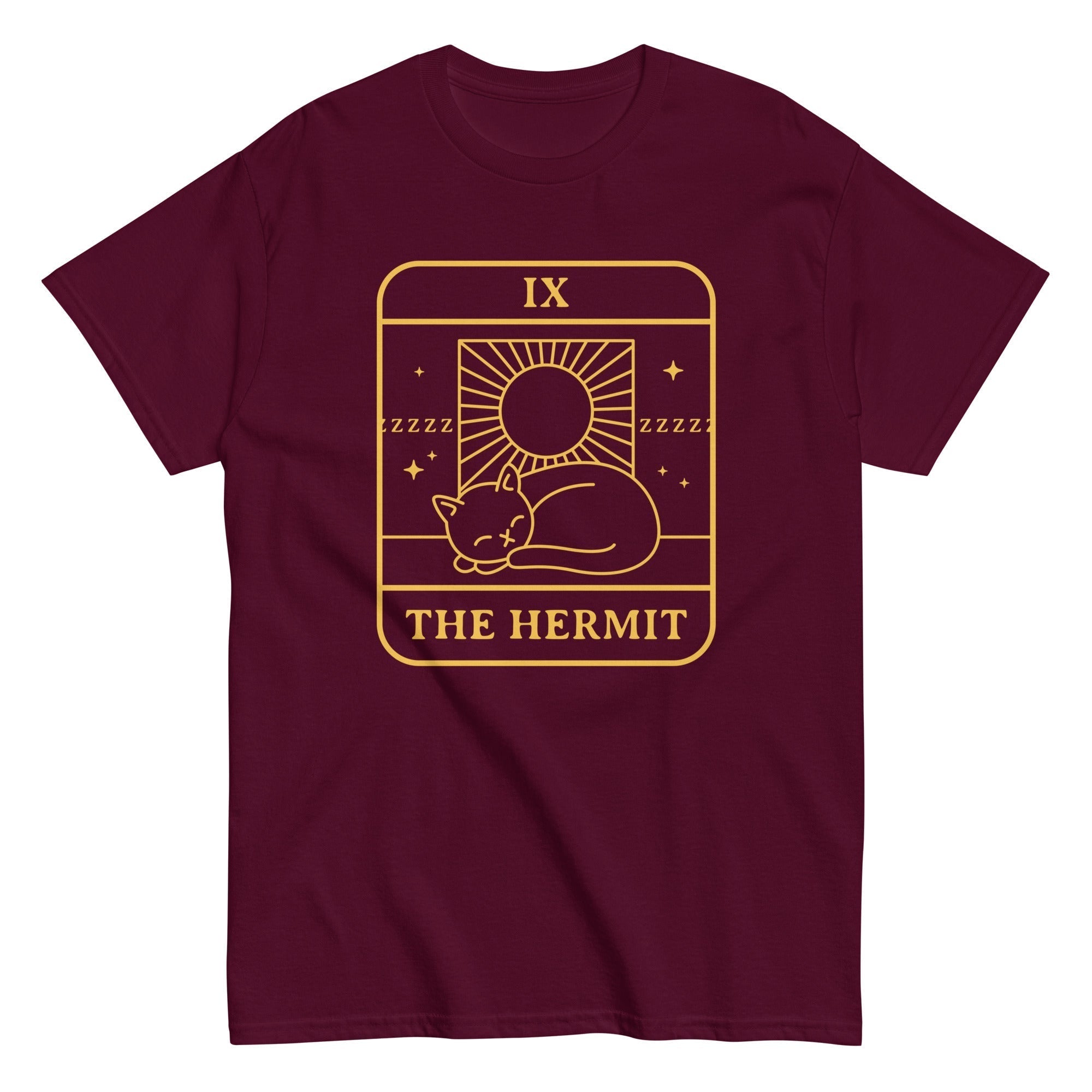 The Hermit Men's Classic Tee Hoodie, Sweatshirt | CoreVibeTees.com (Image 2)