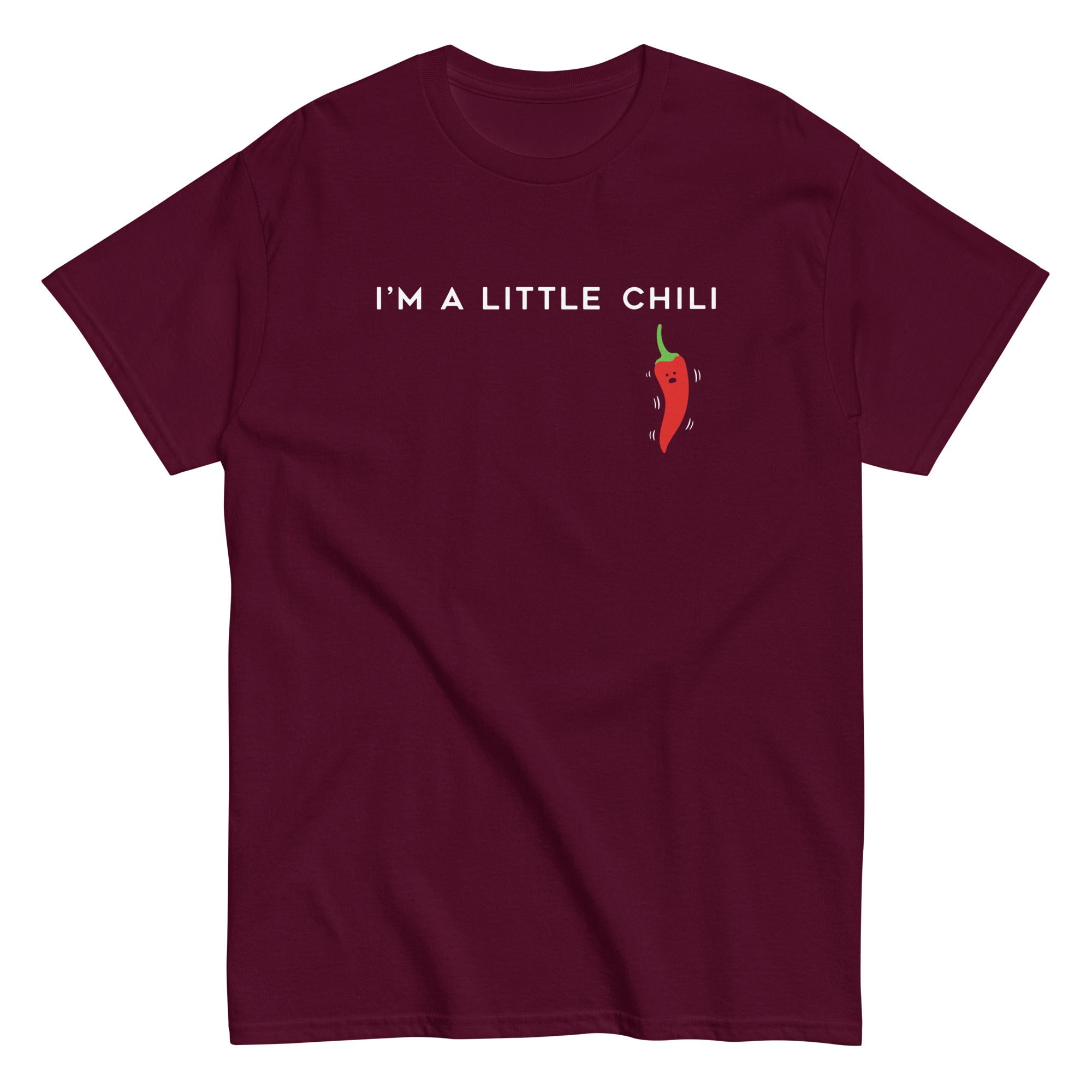 I'm A Little Chili Men's Classic Tee Hoodie, Sweatshirt | CoreVibeTees.com (Image 2)