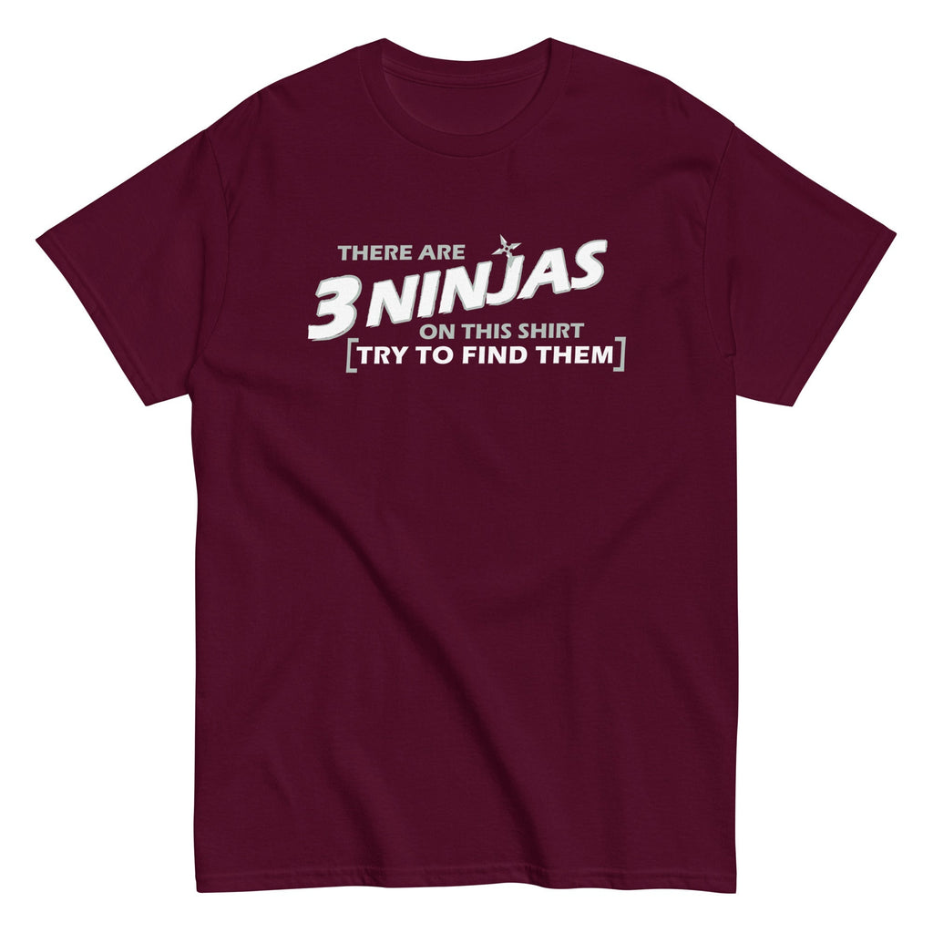 3 Ninjas Men's Classic Tee Hoodie, Sweatshirt | CoreVibeTees.com (Image 2)