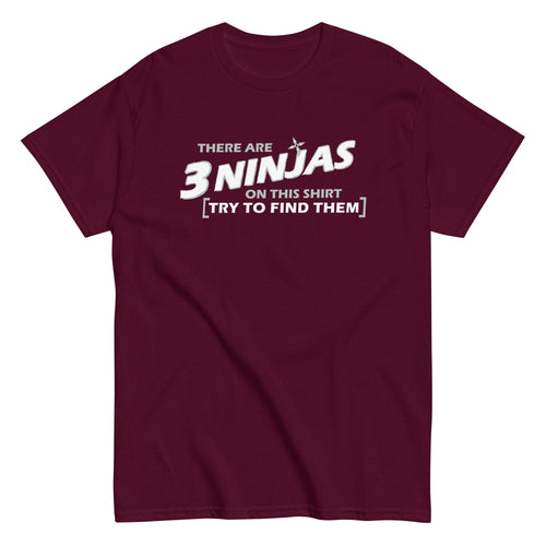 3 Ninjas Men's Classic Tee Hoodie, Sweatshirt | CoreVibeTees.com (Image 2)