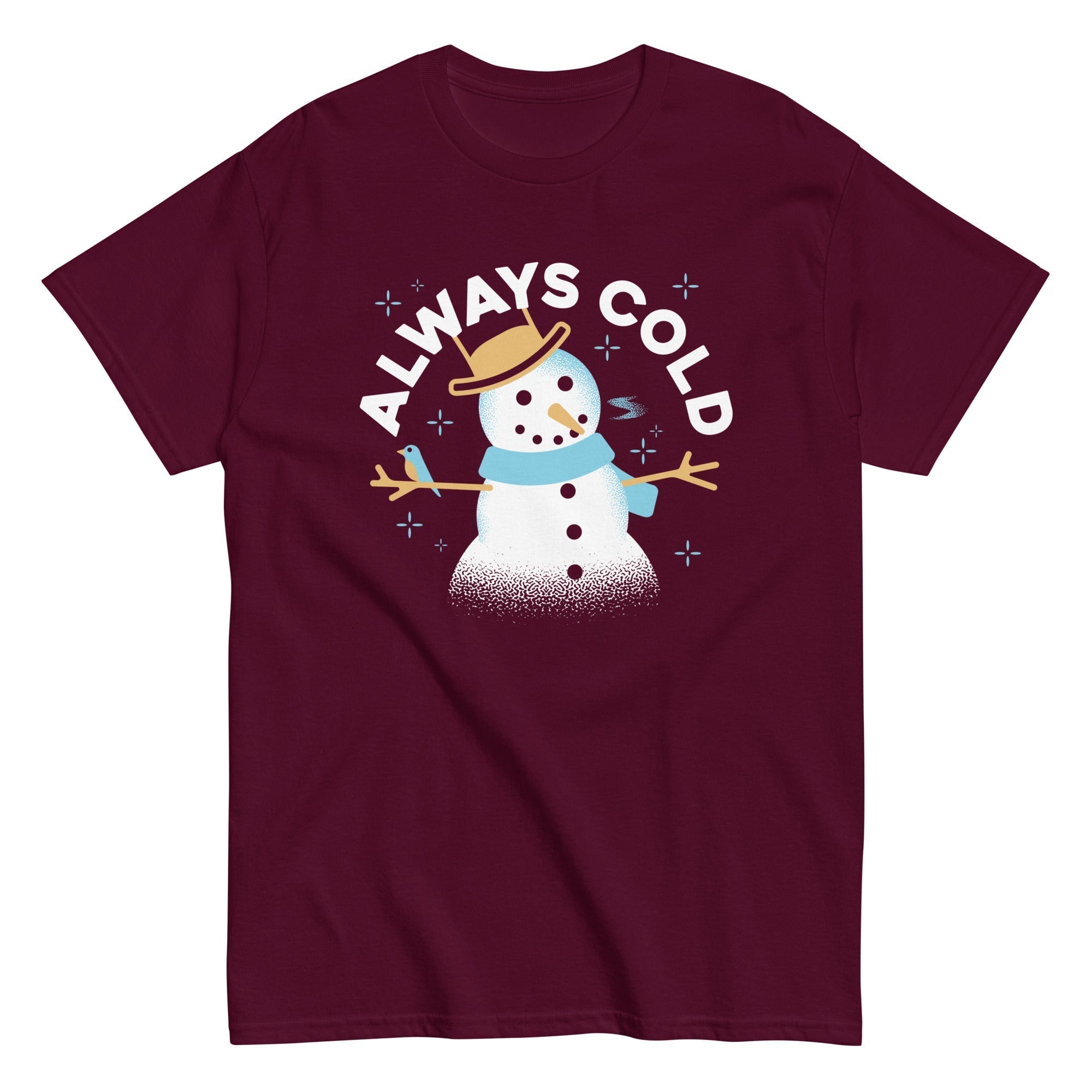 Always Cold Men's Classic Tee Hoodie, Sweatshirt | CoreVibeTees.com (Image 2)