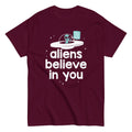 Aliens Believe In You Men's Classic Tee Hoodie, Sweatshirt | CoreVibeTees.com (Image 1)