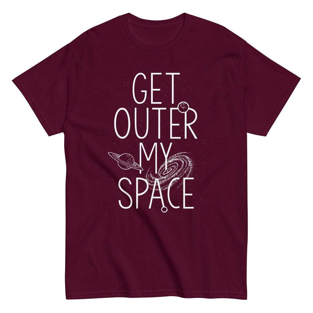Get Outer My Space Men's Classic Tee Hoodie, Sweatshirt | CoreVibeTees.com (Image 2)