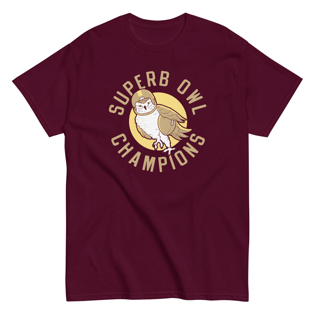 Superb Owl Men's Classic Tee Hoodie, Sweatshirt | CoreVibeTees.com (Image 4)