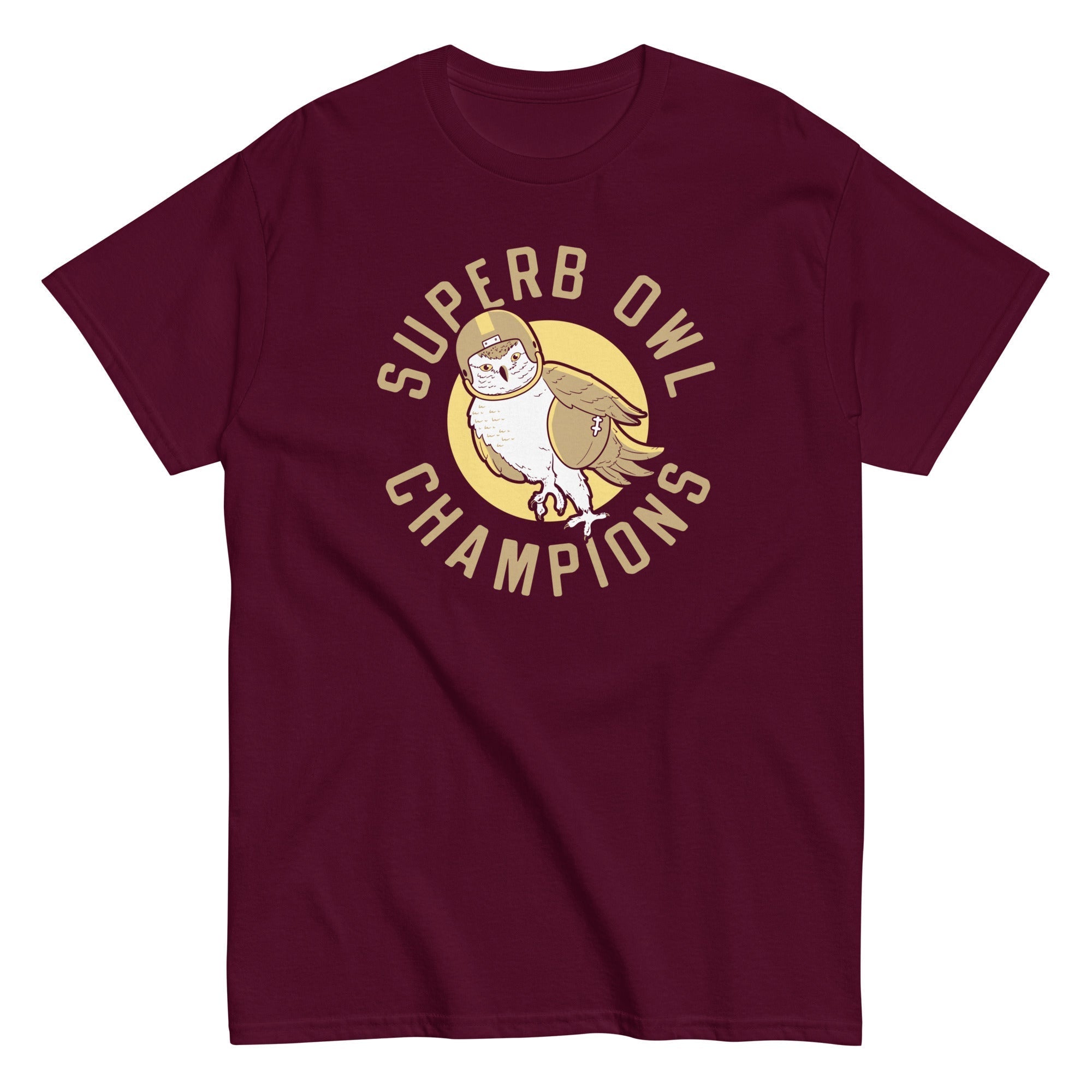 Superb Owl Men's Classic Tee Hoodie, Sweatshirt | CoreVibeTees.com (Image 4)