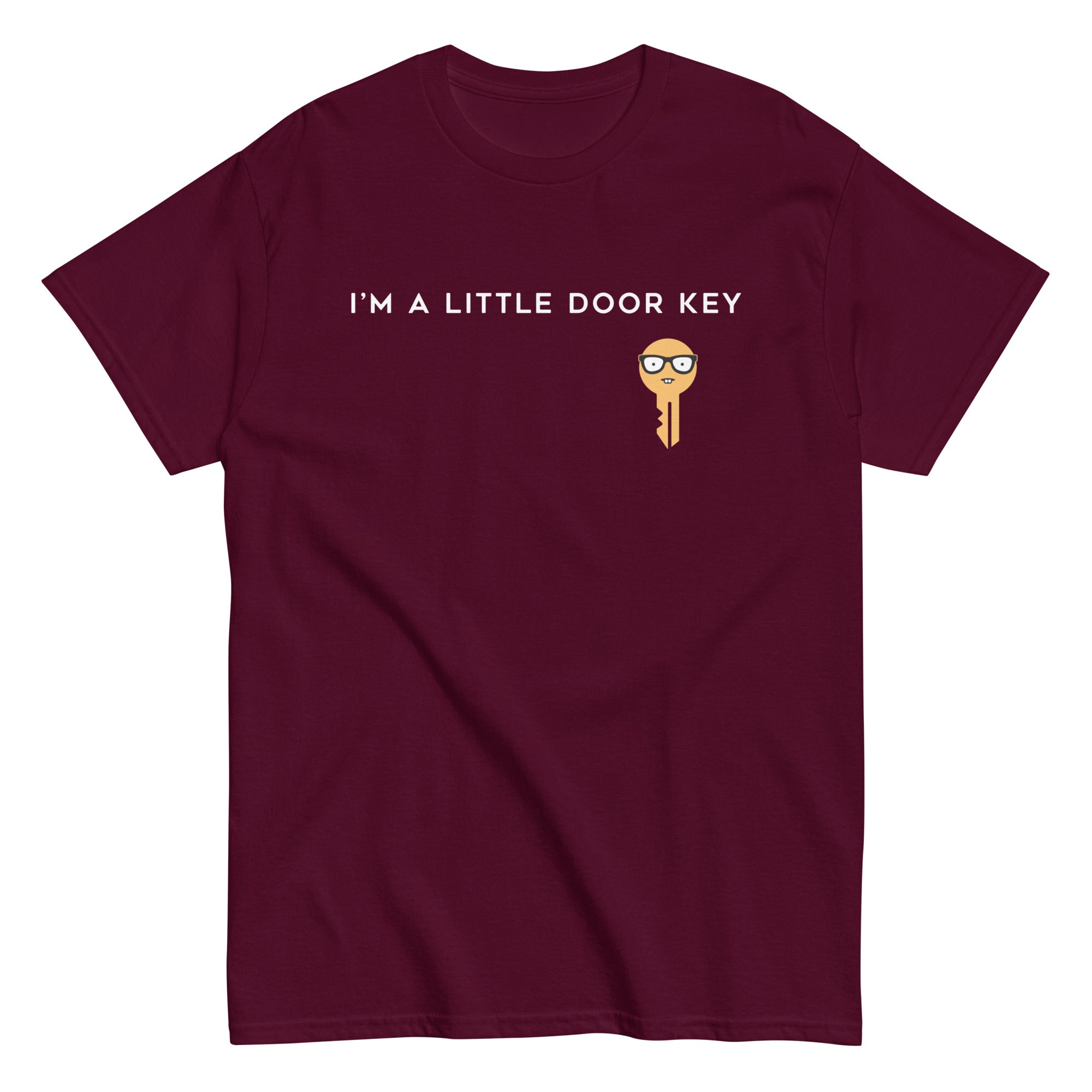 I'm A Little Door Key Men's Classic Tee Hoodie, Sweatshirt | CoreVibeTees.com (Image 3)