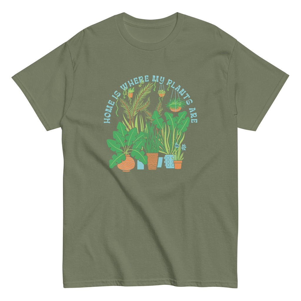 Home Is Where The Plants Are Men's Classic Tee Hoodie, Sweatshirt | CoreVibeTees.com (Image 5)