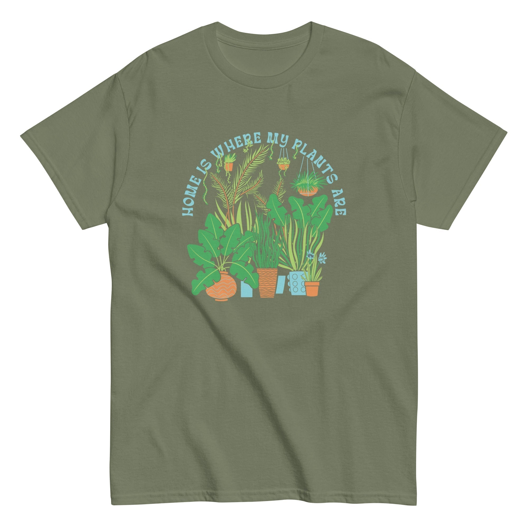 Home Is Where The Plants Are Men's Classic Tee Hoodie, Sweatshirt | CoreVibeTees.com (Image 5)