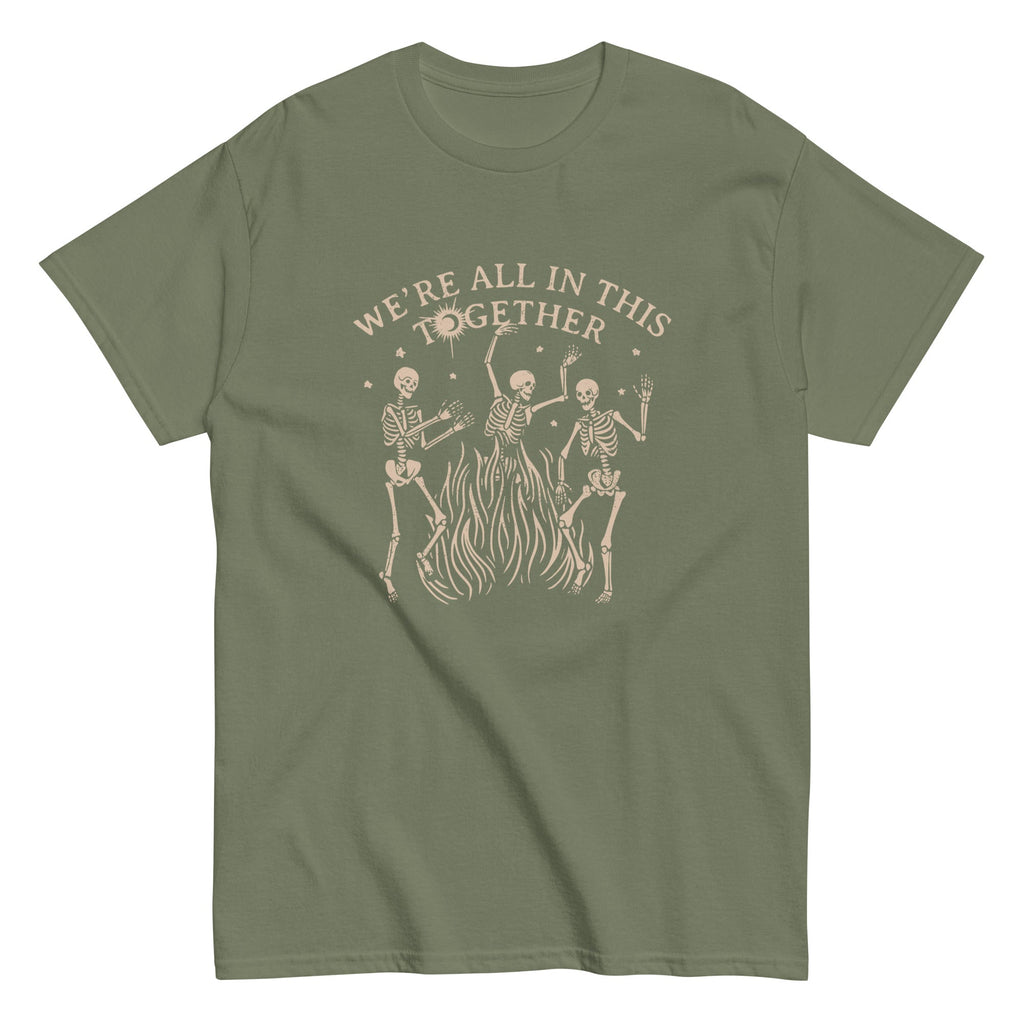 We're All In This Together Men's Classic Tee Hoodie, Sweatshirt | CoreVibeTees.com (Image 5)
