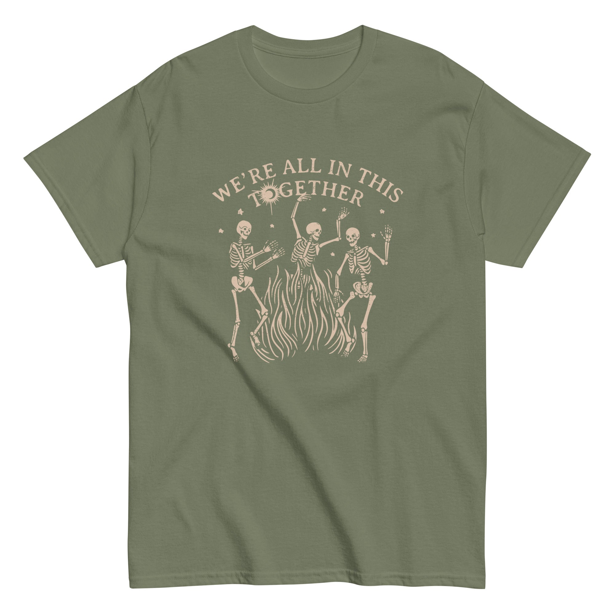 We're All In This Together Men's Classic Tee Hoodie, Sweatshirt | CoreVibeTees.com (Image 5)