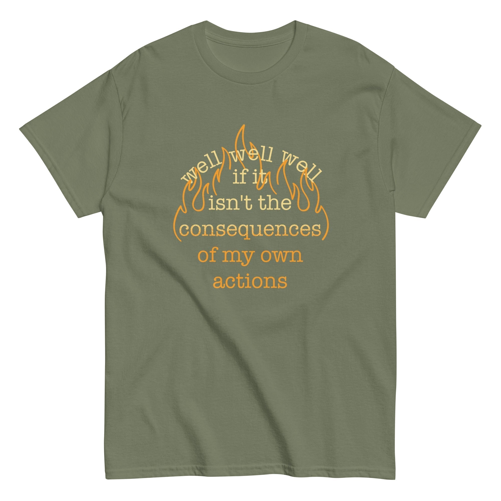 The Consequences Of My Own Actions Men's Classic Tee Hoodie, Sweatshirt | CoreVibeTees.com (Image 5)