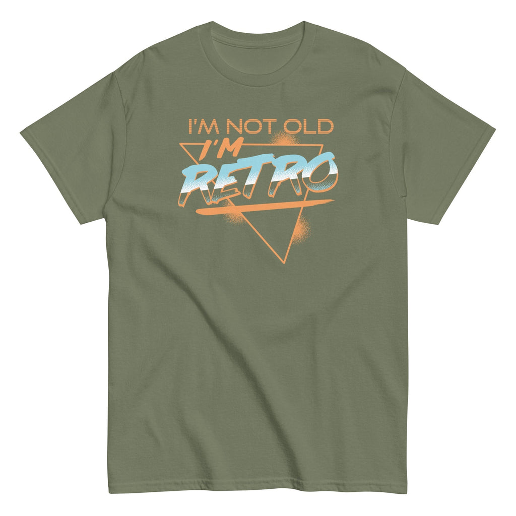 I'm Not Old I'm Retro Men's Classic Tee Hoodie, Sweatshirt | CoreVibeTees.com (Image 4)