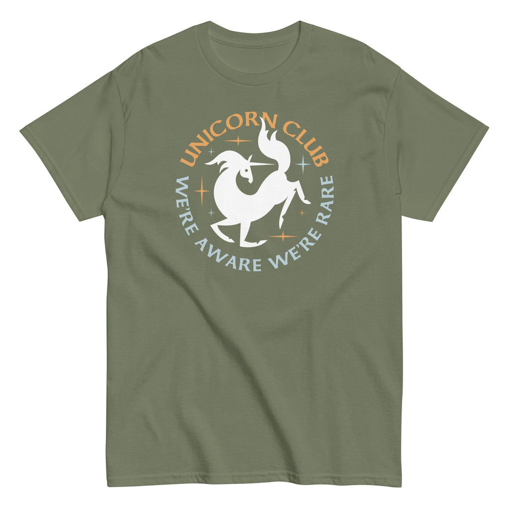 Unicorn Club Men's Classic Tee Hoodie, Sweatshirt | CoreVibeTees.com (Image 5)