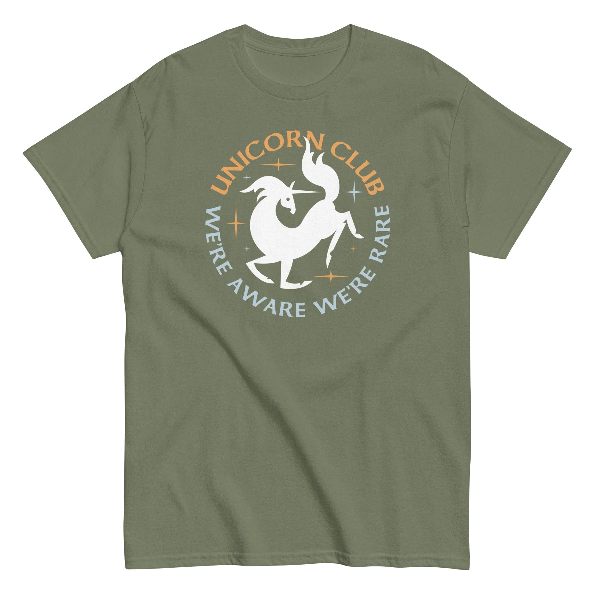 Unicorn Club Men's Classic Tee Hoodie, Sweatshirt | CoreVibeTees.com (Image 5)