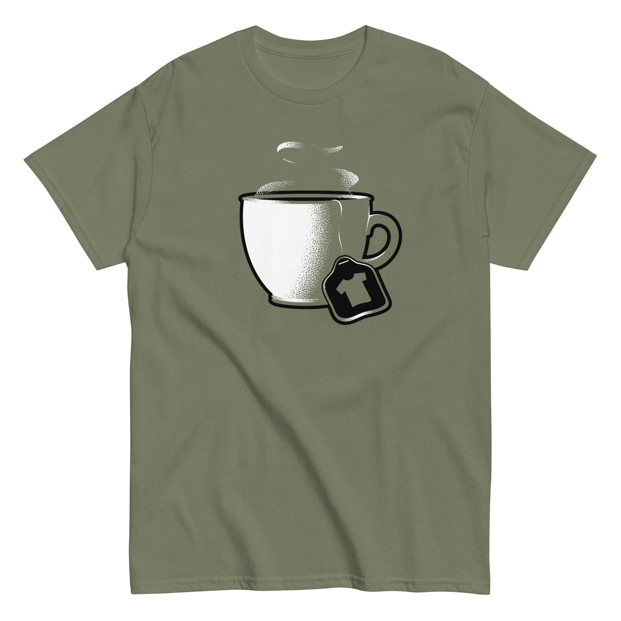 Tea Shirt Men's Classic Tee Hoodie, Sweatshirt | CoreVibeTees.com (Image 3)