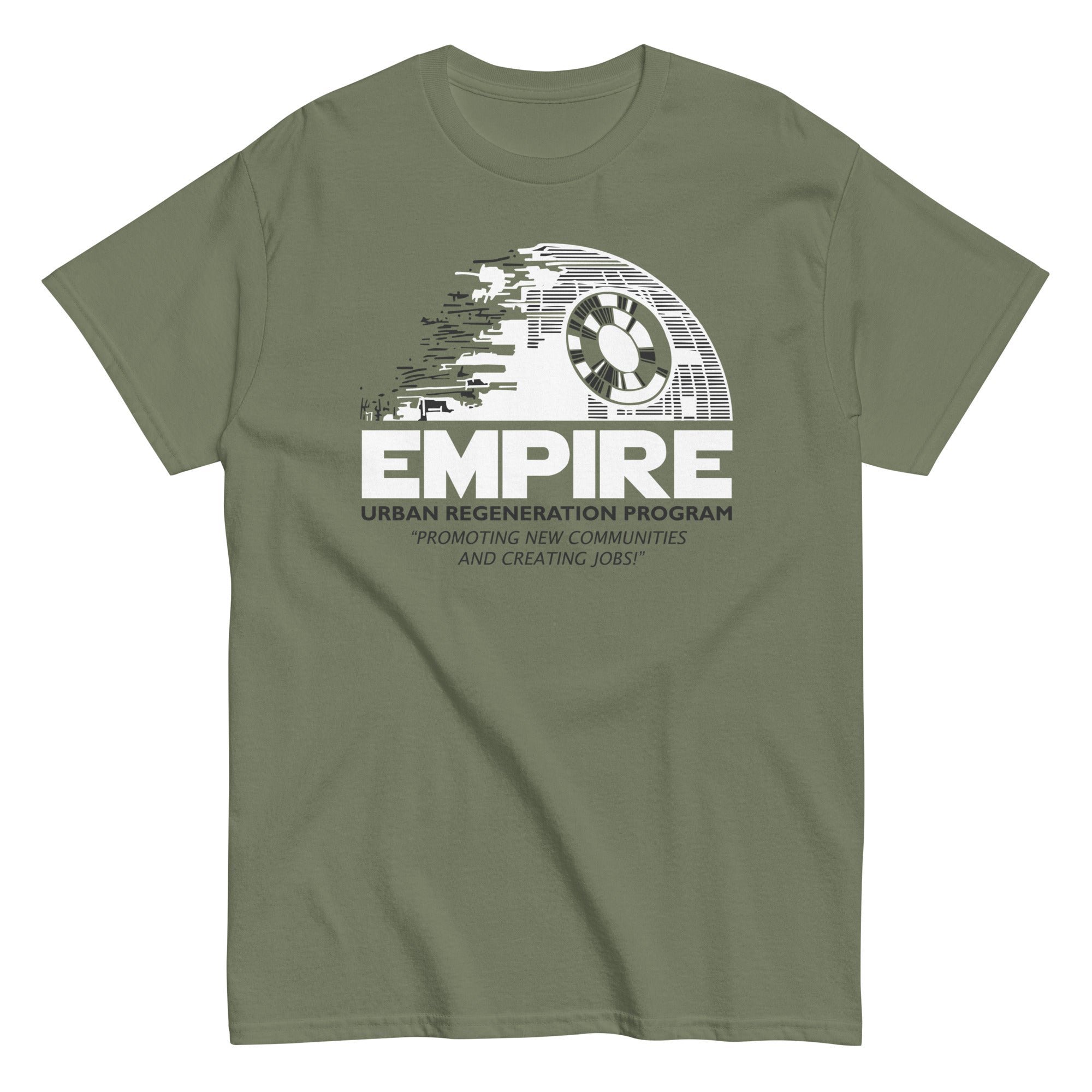 Empire Urban Regeneration Men's Classic Tee Hoodie, Sweatshirt | CoreVibeTees.com (Image 2)