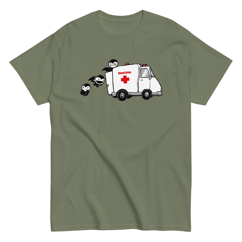 Blood Drive Vampires Men's Classic Tee Hoodie, Sweatshirt | CoreVibeTees.com (Image 3)