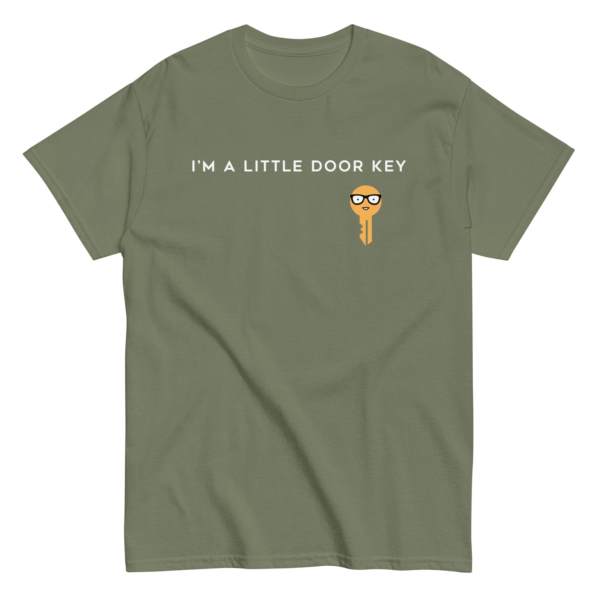 I'm A Little Door Key Men's Classic Tee Hoodie, Sweatshirt | CoreVibeTees.com (Image 2)