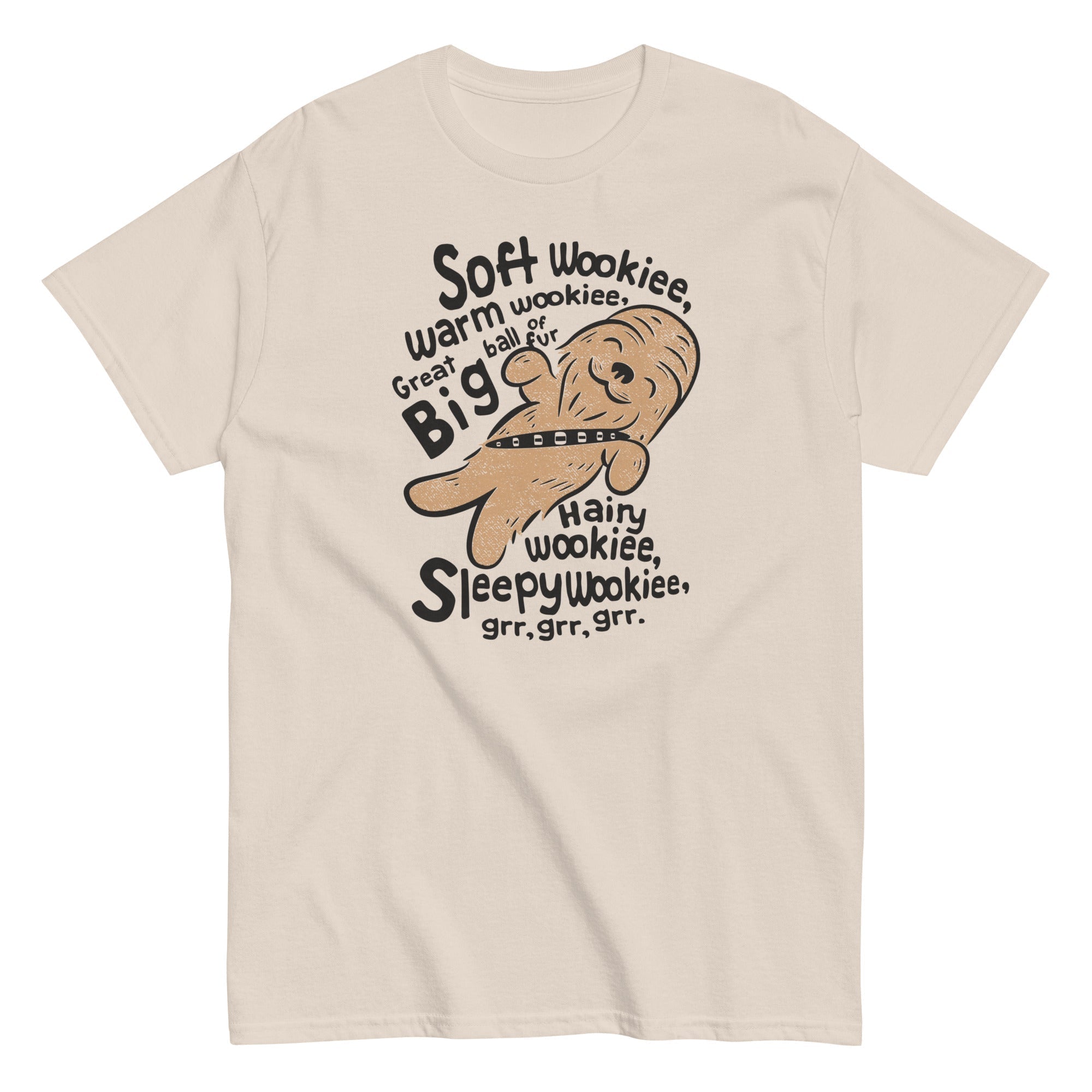 Soft Wookiee, Warm Wookiee Men's Classic Tee Hoodie, Sweatshirt | CoreVibeTees.com (Image 3)