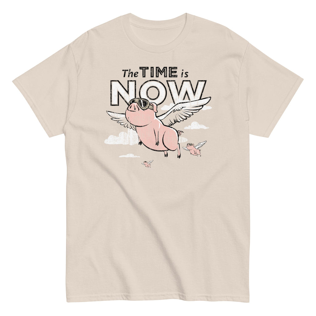 The Time Is Now Men's Classic Tee Hoodie, Sweatshirt | CoreVibeTees.com (Image 3)