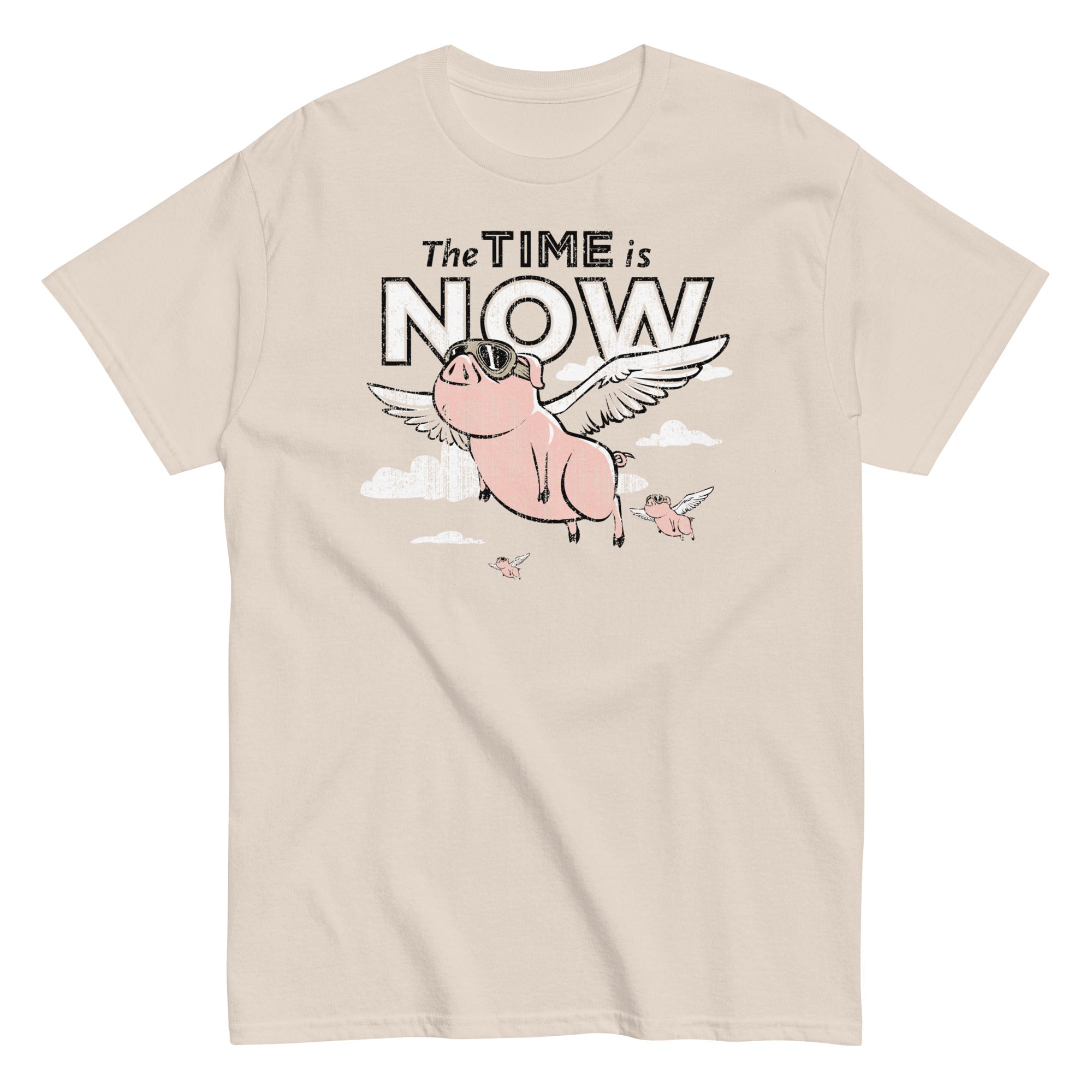 The Time Is Now Men's Classic Tee Hoodie, Sweatshirt | CoreVibeTees.com (Image 3)