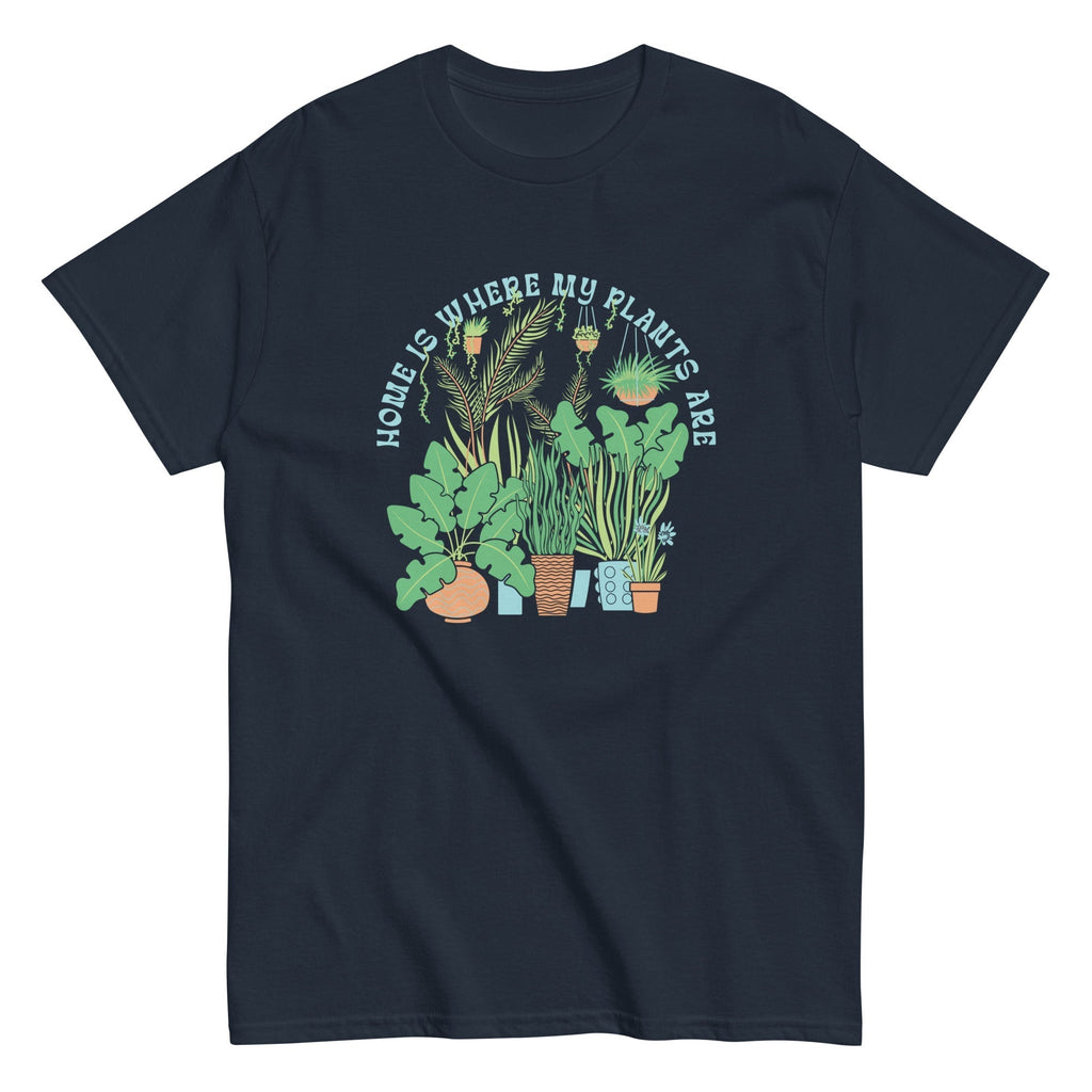 Home Is Where The Plants Are Men's Classic Tee Hoodie, Sweatshirt | CoreVibeTees.com (Image 3)