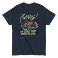 Sorry! I'm Using This Right Meow Men's Classic Tee Hoodie, Sweatshirt | CoreVibeTees.com (Image 1)