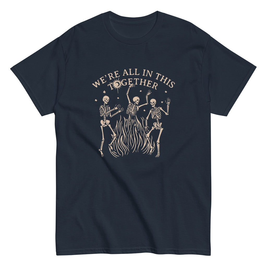 We're All In This Together Men's Classic Tee Hoodie, Sweatshirt | CoreVibeTees.com (Image 2)