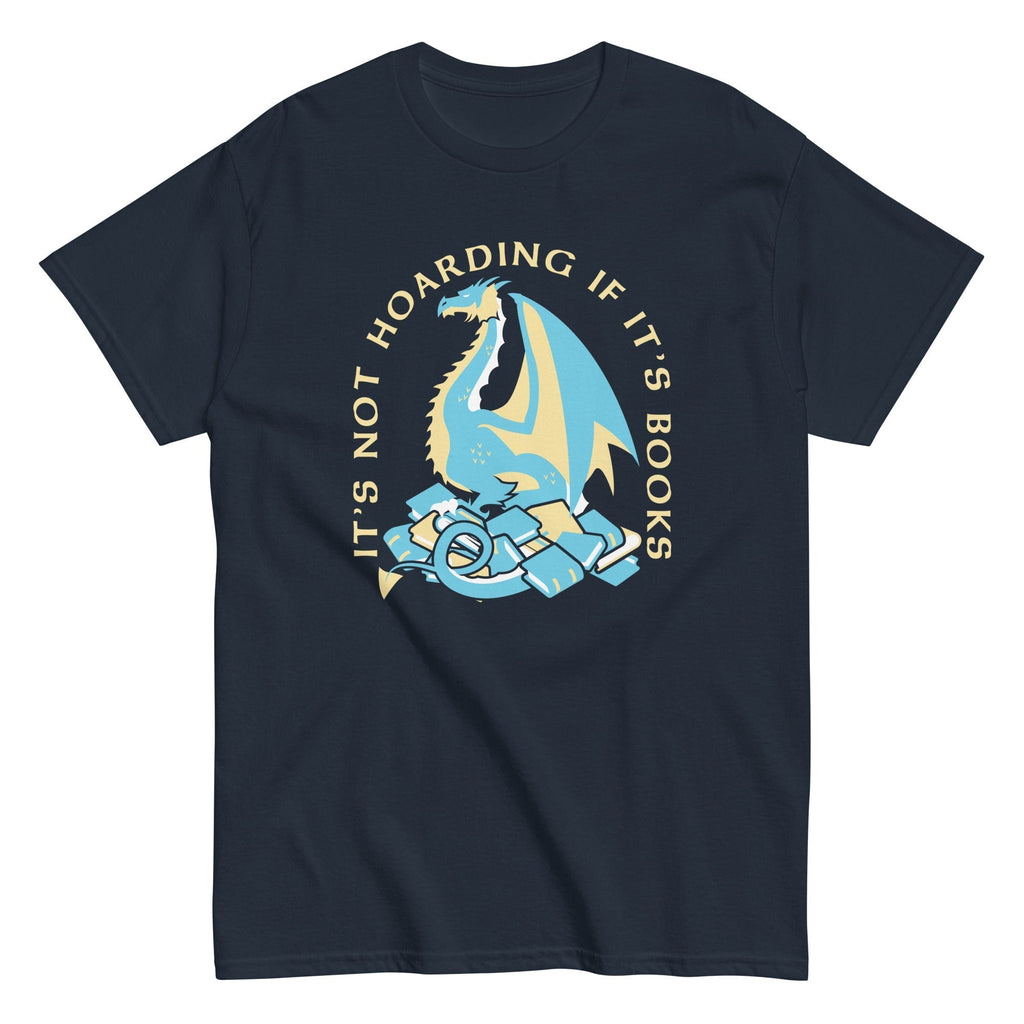 It's Not Hoarding If It's Books Men's Classic Tee Hoodie, Sweatshirt | CoreVibeTees.com (Image 3)