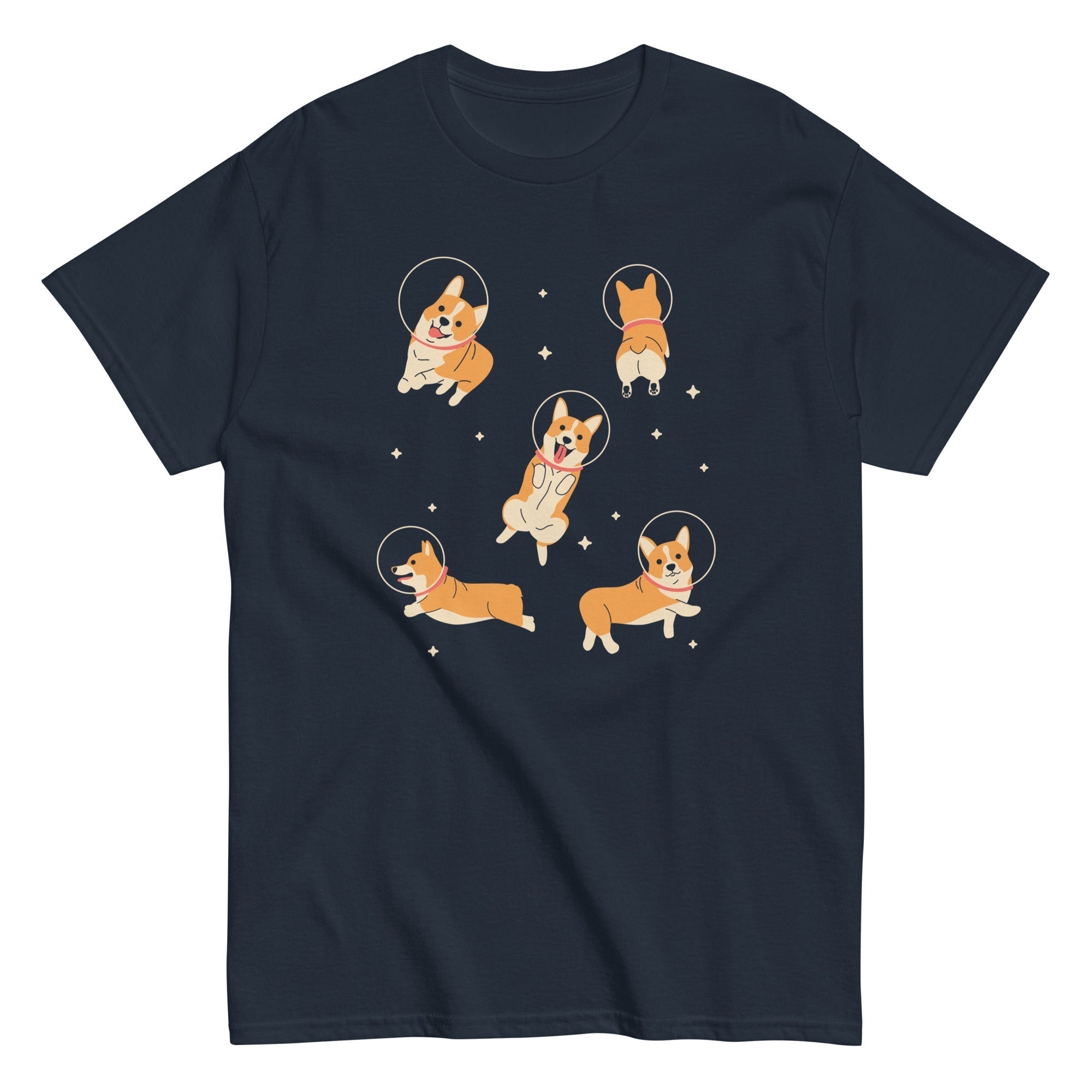 Corgis In Space Men's Classic Tee Hoodie, Sweatshirt | CoreVibeTees.com (Image 2)