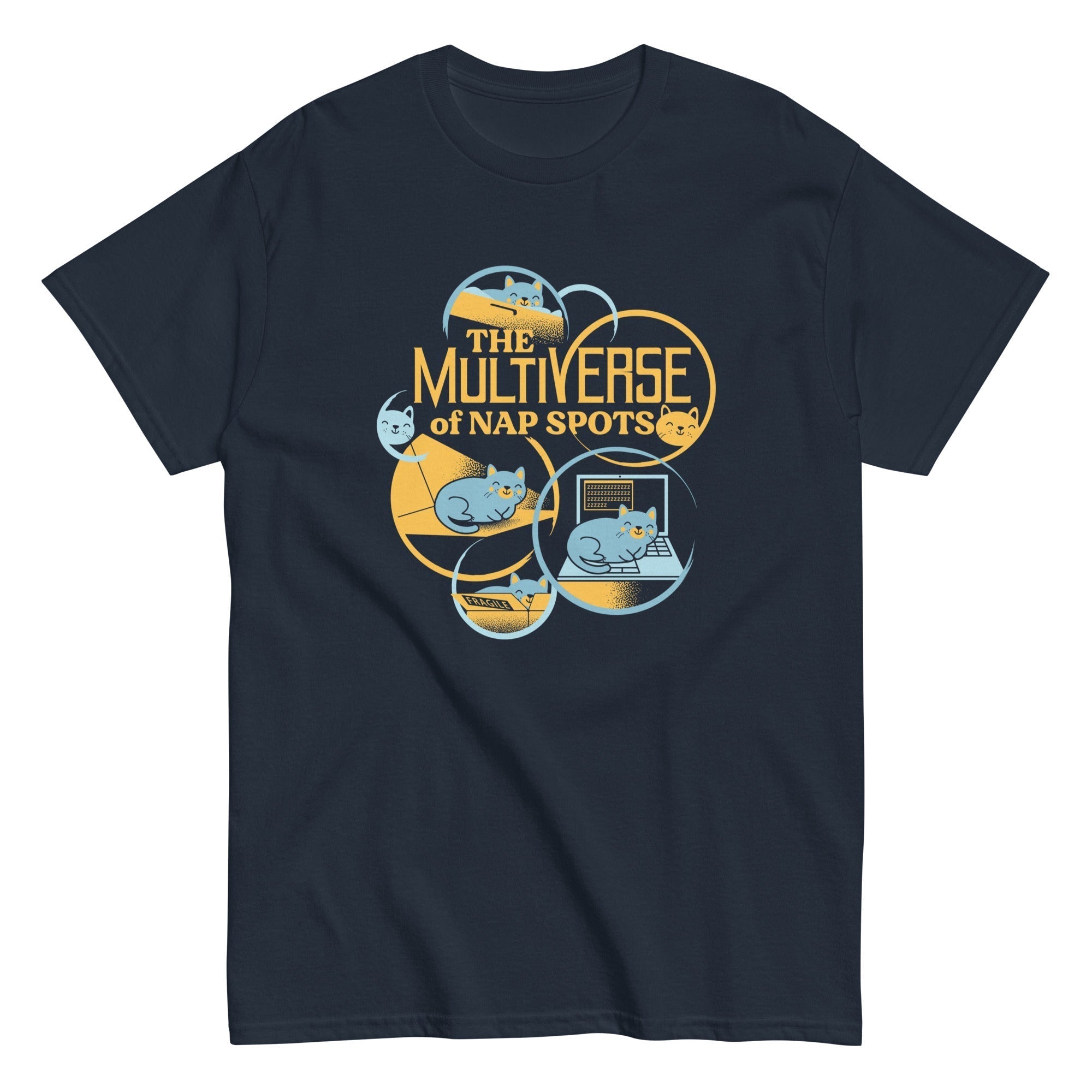 The Multiverse Of Nap Spots Men's Classic Tee Hoodie, Sweatshirt | CoreVibeTees.com (Image 4)