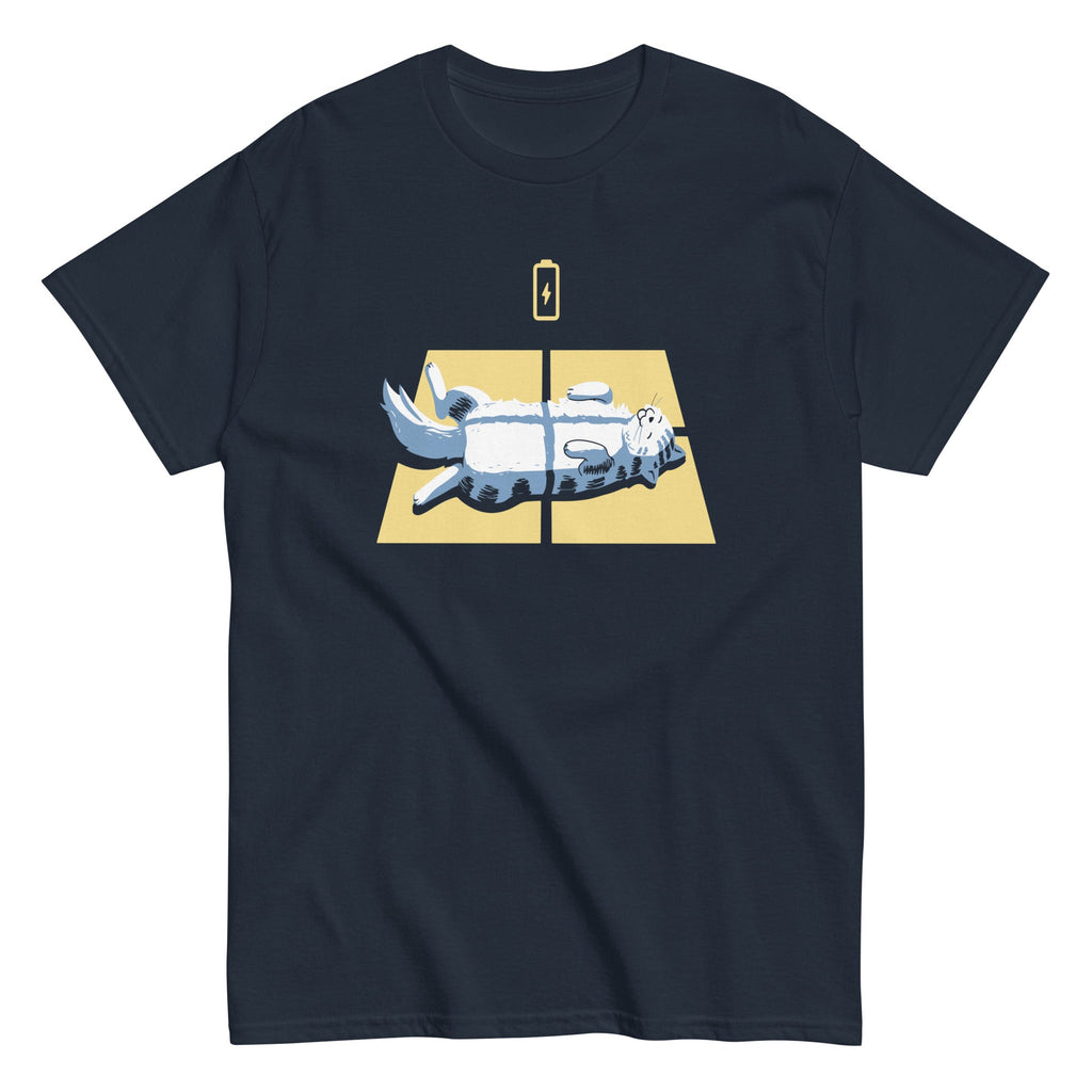 Solar Charging Men's Classic Tee Hoodie, Sweatshirt | CoreVibeTees.com (Image 4)