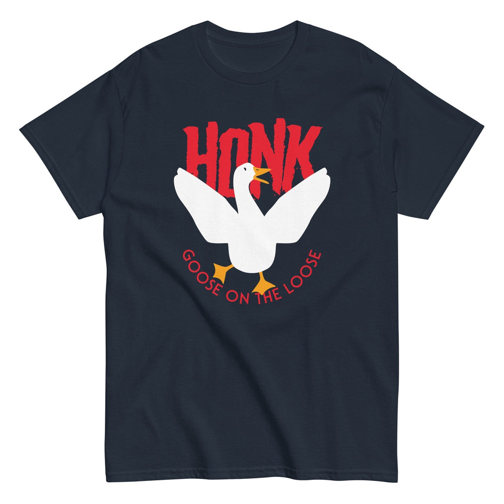 Honk Goose On The Loose Men's Classic Tee Hoodie, Sweatshirt | CoreVibeTees.com (Image 2)