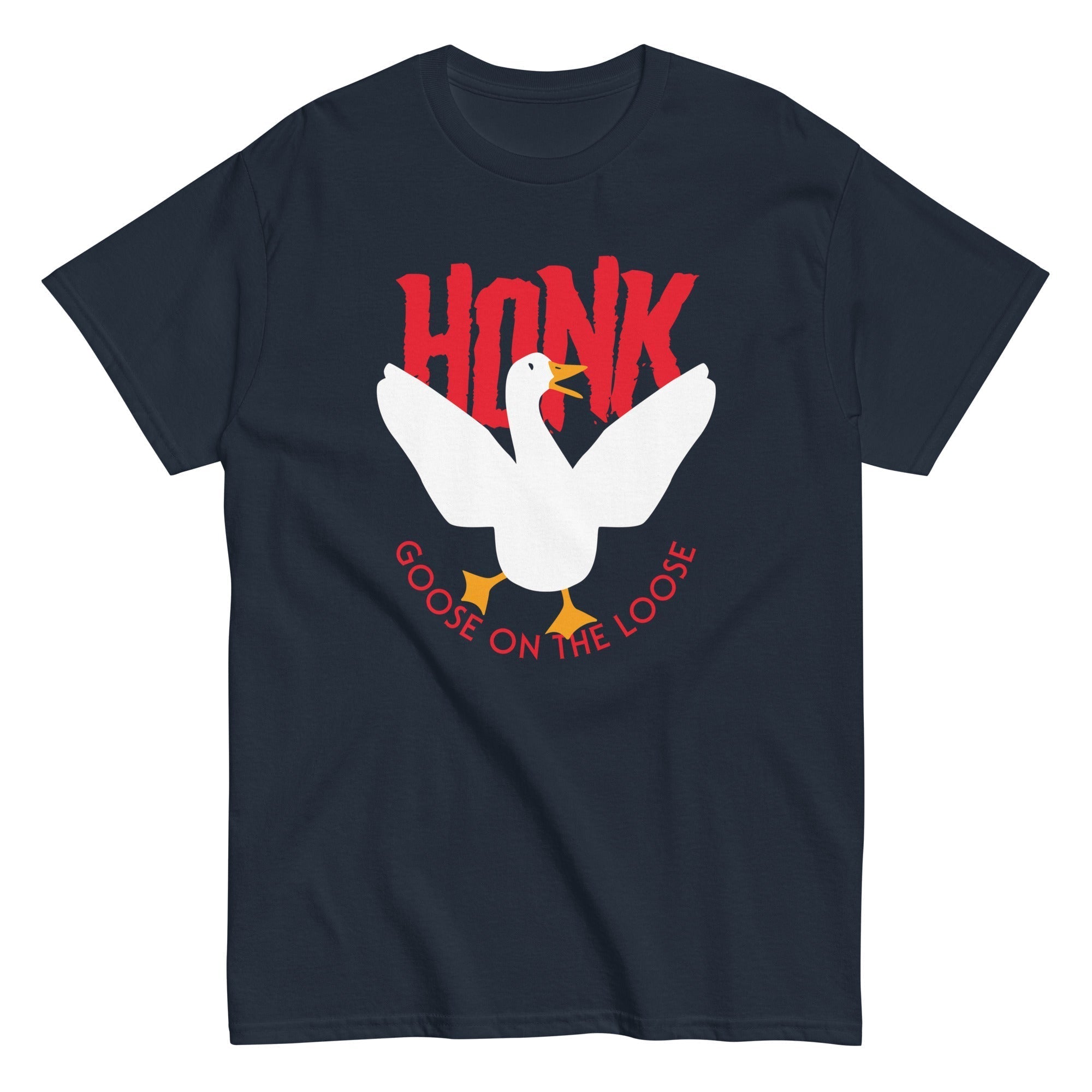 Honk Goose On The Loose Men's Classic Tee Hoodie, Sweatshirt | CoreVibeTees.com (Image 2)
