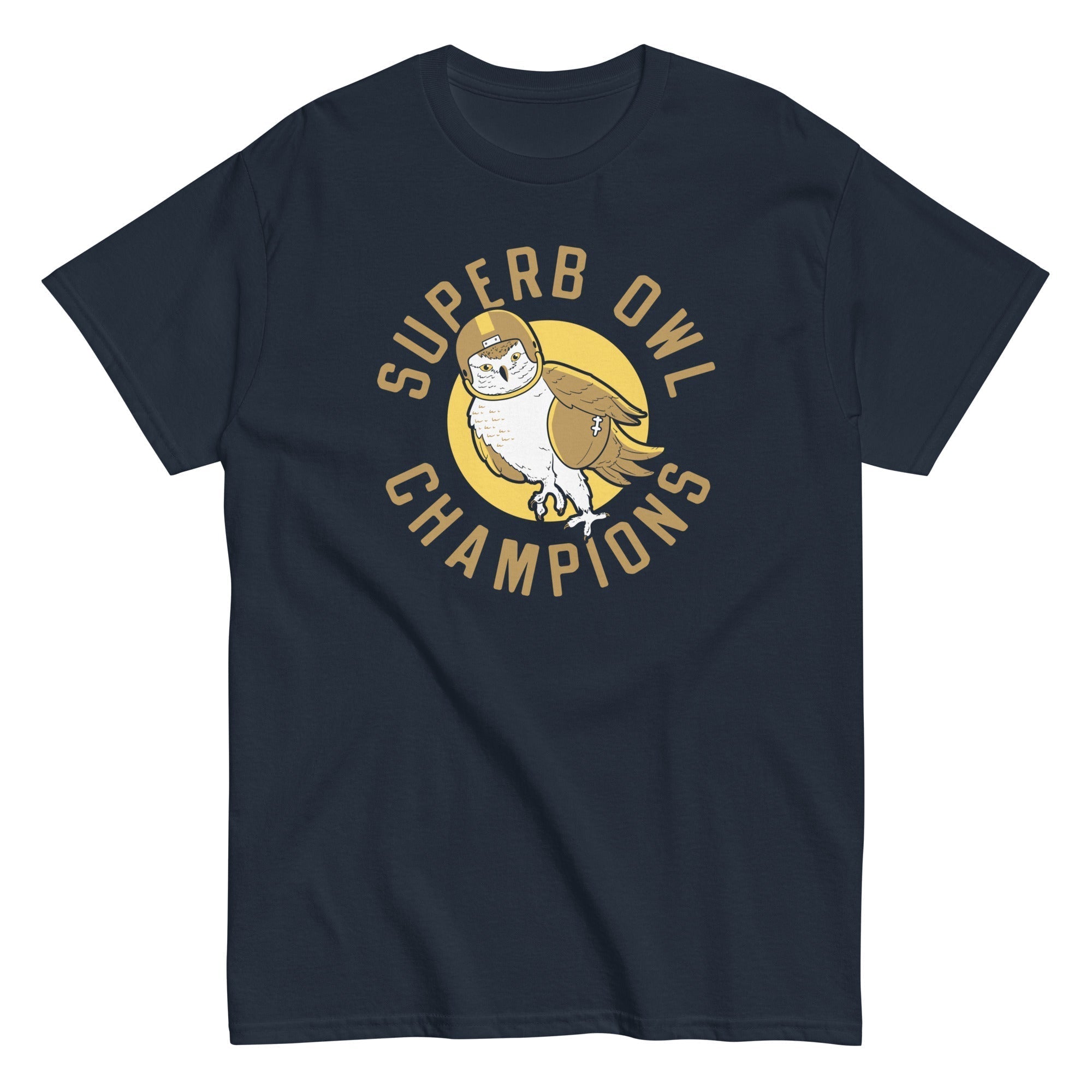 Superb Owl Men's Classic Tee Hoodie, Sweatshirt | CoreVibeTees.com (Image 1)