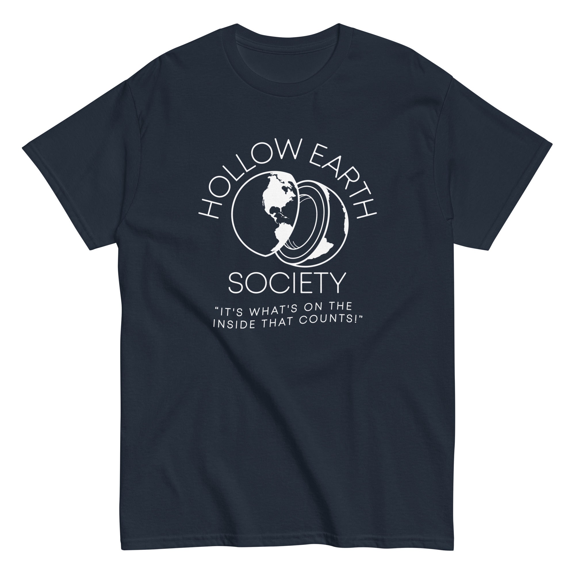 Hollow Earth Society Men's Classic Tee Hoodie, Sweatshirt | CoreVibeTees.com (Image 3)