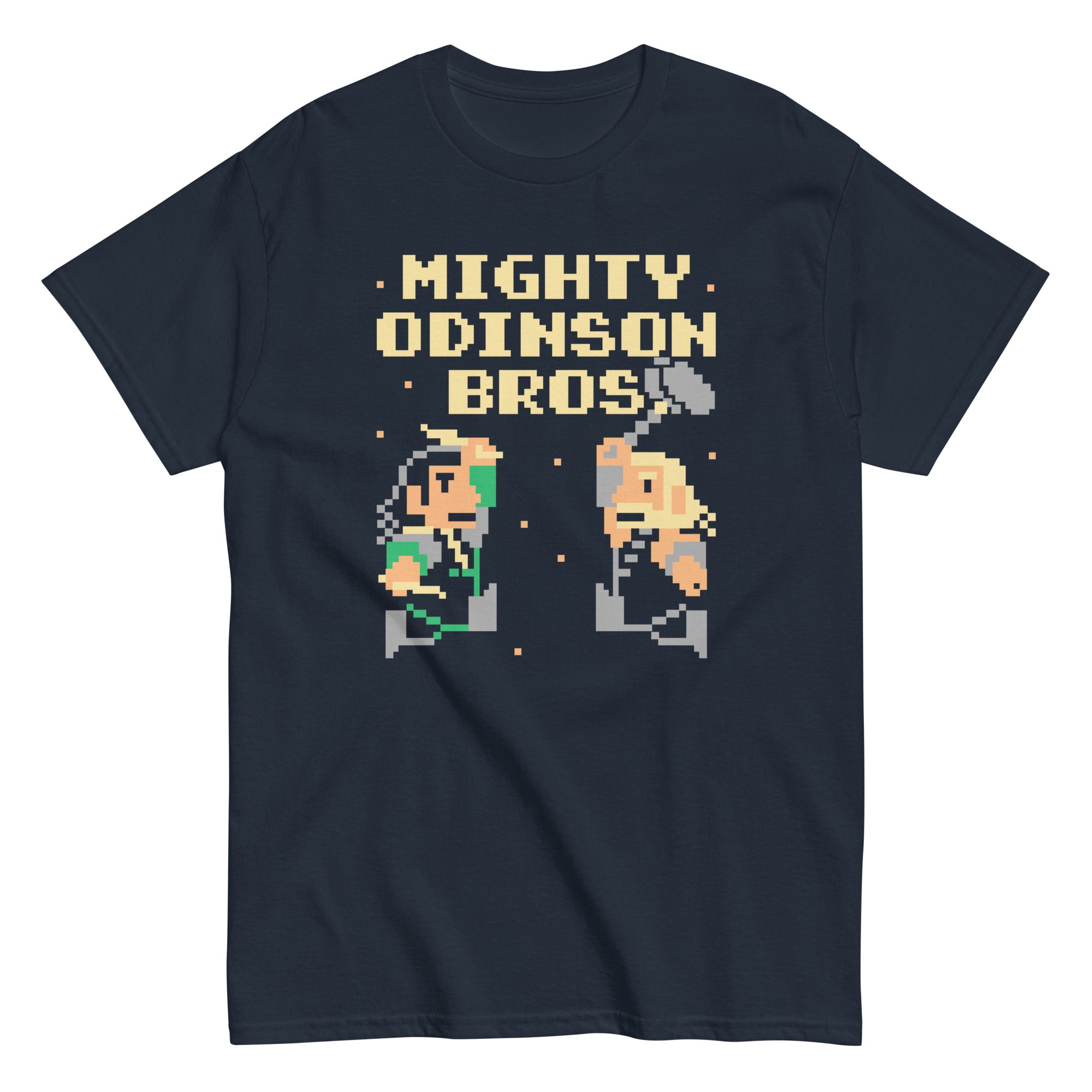 Mighty Odinson Bros Men's Classic Tee Hoodie, Sweatshirt | CoreVibeTees.com (Image 2)