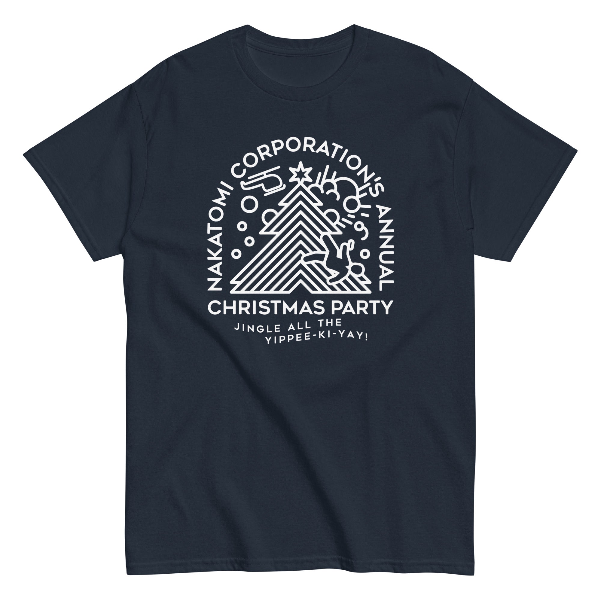 Nakatomi Christmas Party Men's Classic Tee Hoodie, Sweatshirt | CoreVibeTees.com (Image 4)