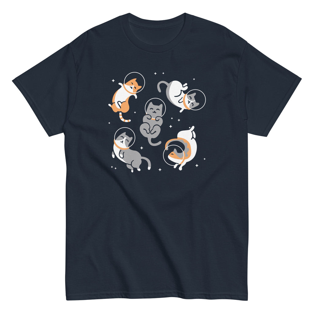 Cats In Space Men's Classic Tee Hoodie, Sweatshirt | CoreVibeTees.com (Image 3)