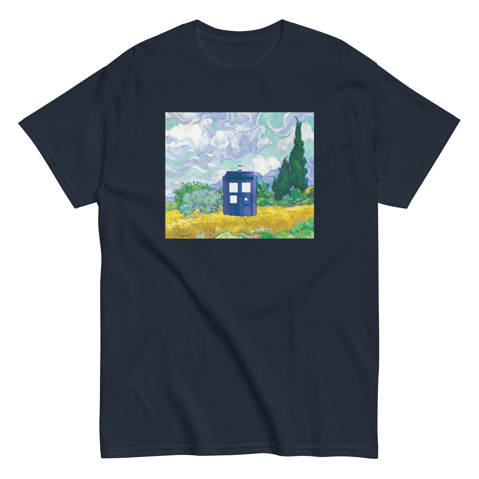Visiting Van Gogh Men's Classic Tee Hoodie, Sweatshirt | CoreVibeTees.com (Image 1)
