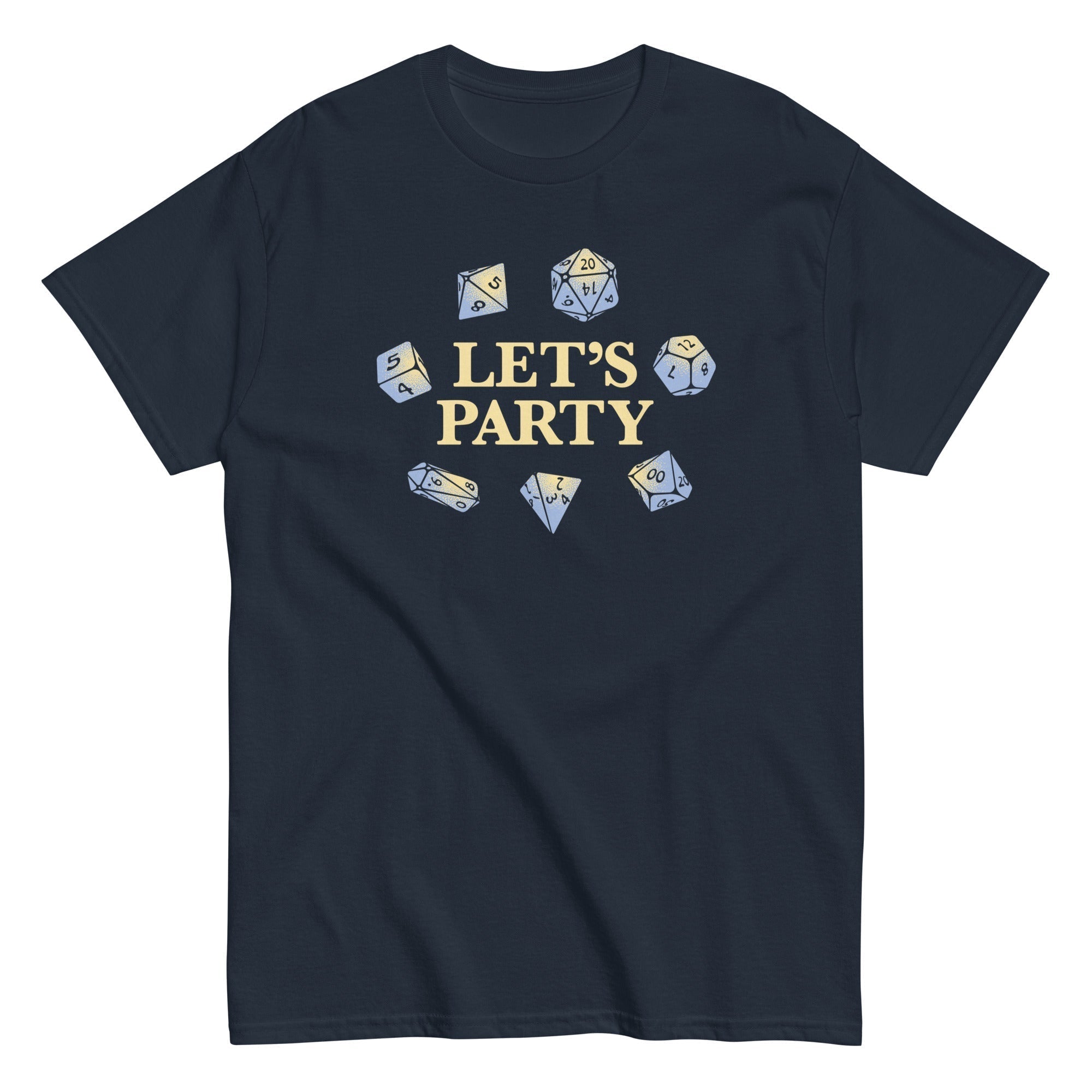 Let's Party Dice Men's Classic Tee Hoodie, Sweatshirt | CoreVibeTees.com (Image 2)